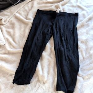 Jolie large black kids leggings